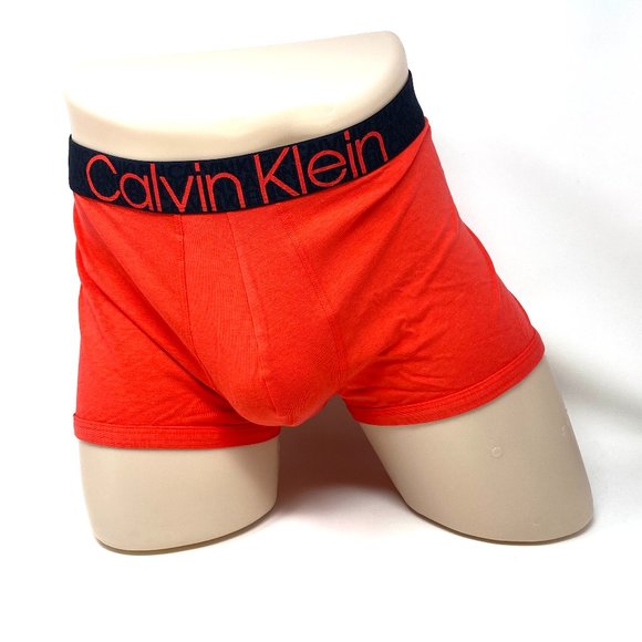 💖MEGA SALE💖🌿  Calvin Klein Reconsidered Comfort Red Trunk Cotton  NB2682660 - Picture 2 of 8